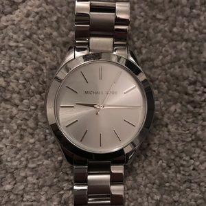 Michael Kors silver watch *small wrists
